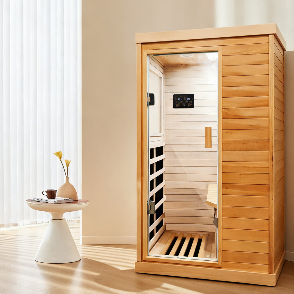 Infrared sauna room | Single person sauna | Infrared home sauna | Personal infrared sauna | Indoor infrared sauna | Home sauna room | One person sauna | Compact infrared sauna | Infrared heat therapy | Home wellness sauna | Indoor sauna cabin | Luxury infrared sauna | Personal sauna room | Wooden infrared sauna | Home spa sauna | Residential sauna | Infrared dry sauna | Modern home sauna | Wellness sauna room | Premium infrared sauna | Indoor spa room | Home relaxation sauna | Heat therapy sauna | Infrared 