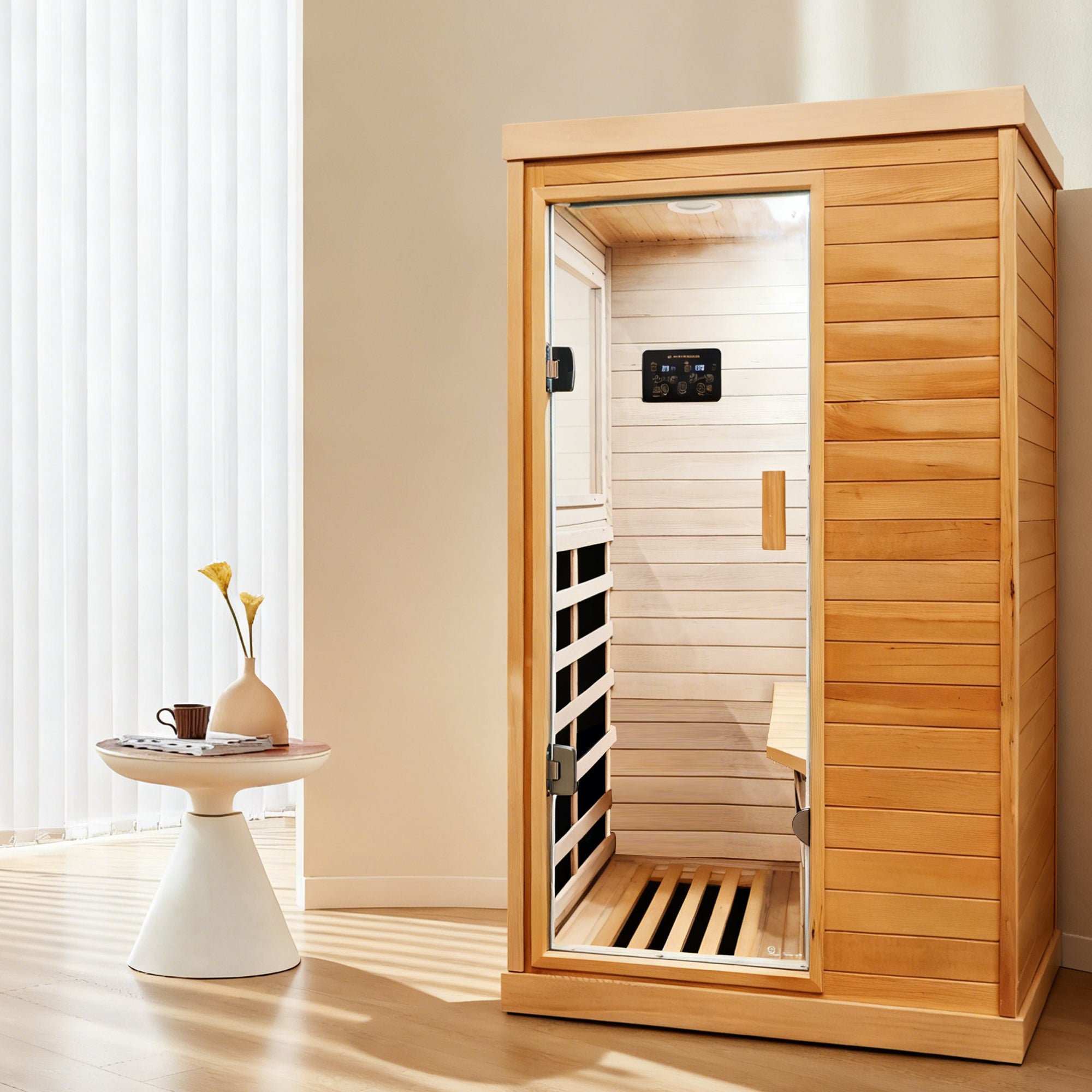 Infrared sauna room | Single person sauna | Infrared home sauna | Personal infrared sauna | Indoor infrared sauna | Home sauna room | One person sauna | Compact infrared sauna | Infrared heat therapy | Home wellness sauna | Indoor sauna cabin | Luxury infrared sauna | Personal sauna room | Wooden infrared sauna | Home spa sauna | Residential sauna | Infrared dry sauna | Modern home sauna | Wellness sauna room | Premium infrared sauna | Indoor spa room | Home relaxation sauna | Heat therapy sauna | Infrared 