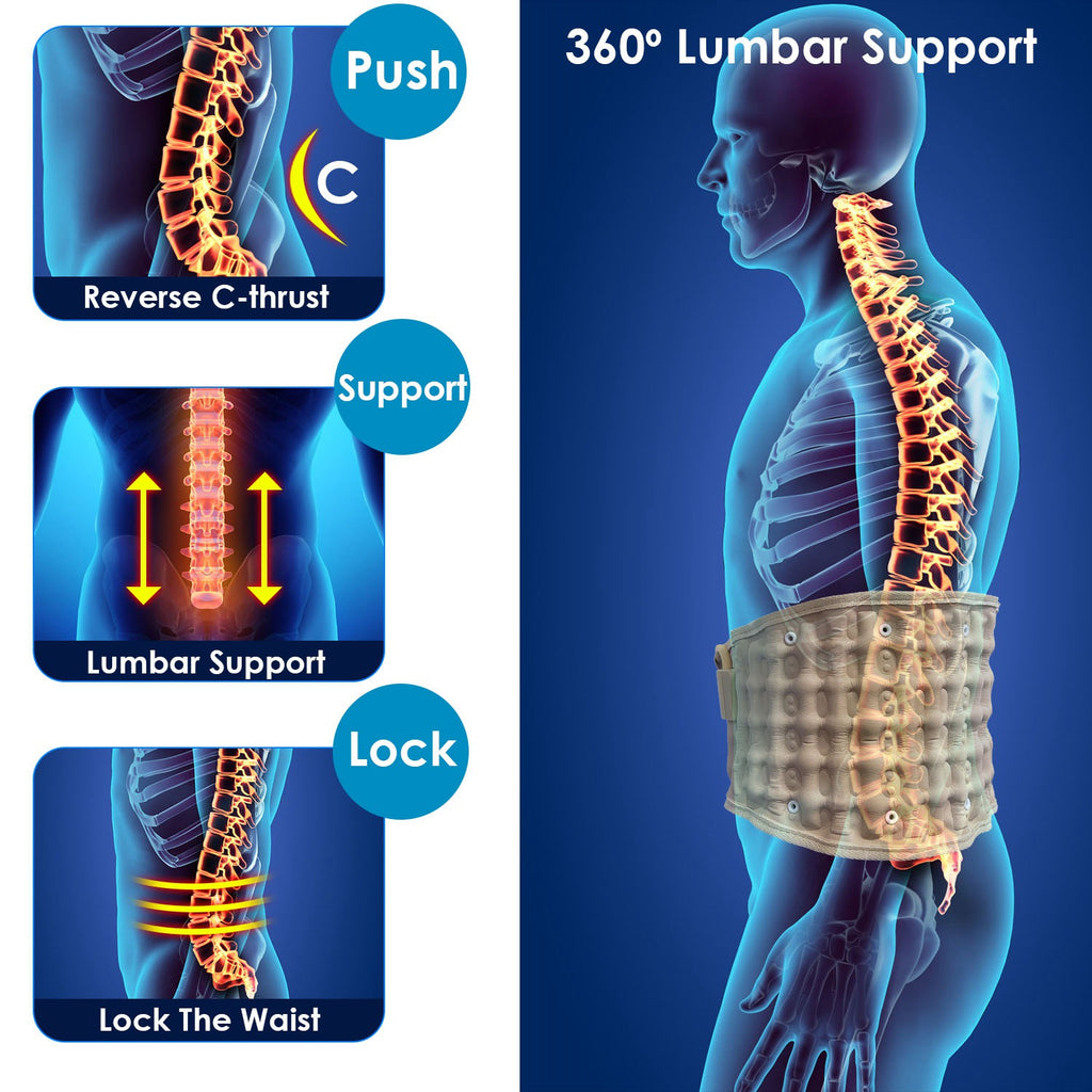 Lumbar support belt | Back traction belt | Decompression back belt | Inflatable lumbar belt | Lower back support | Air traction belt | Lumbar spine support | Adjustable back brace | Back support belt | Inflatable back brace | Waist support belt | Lumbar decompression device | Spine support belt | Back posture support | Orthopedic back brace | Lower back brace | Lumbar air belt | Back support for men | Back support for women | Adjustable lumbar brace | Portable back support | Back care belt | Air compression