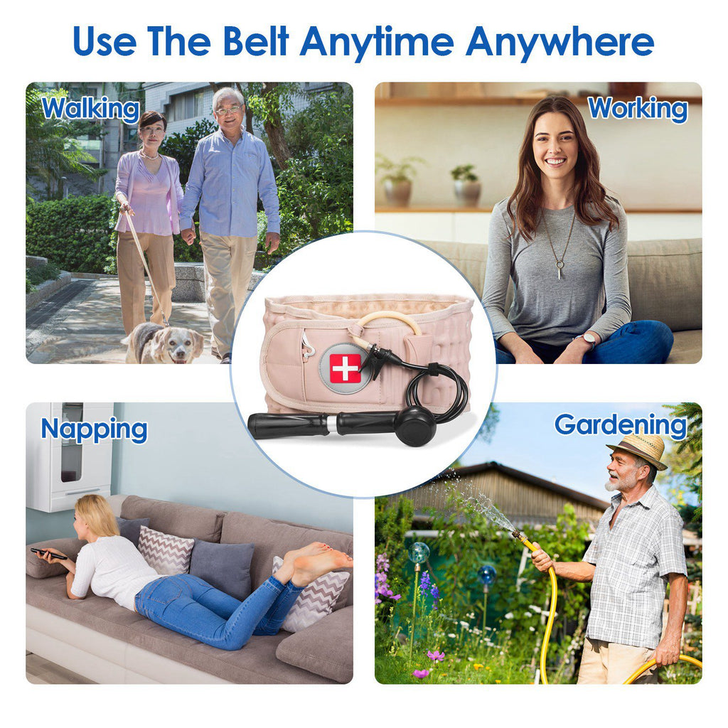 Lumbar support belt | Back traction belt | Decompression back belt | Inflatable lumbar belt | Lower back support | Air traction belt | Lumbar spine support | Adjustable back brace | Back support belt | Inflatable back brace | Waist support belt | Lumbar decompression device | Spine support belt | Back posture support | Orthopedic back brace | Lower back brace | Lumbar air belt | Back support for men | Back support for women | Adjustable lumbar brace | Portable back support | Back care belt | Air compression