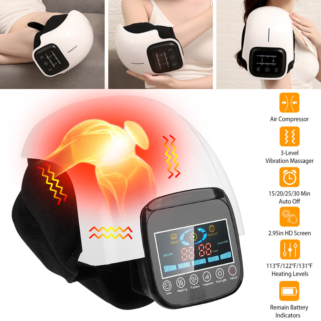 Rechargeable knee massager | Electric knee massager | Heated knee massager | Infrared knee massager | Knee therapy device | Air compression knee massager | Knee massage brace | Smart knee massager | Knee pain relief massager | Heated knee wrap | Wireless knee massager | Portable knee massager | Knee support massager | Electric knee brace | Knee wellness device | Heat therapy knee brace | Compression knee wrap | Adjustable temperature knee massager | Knee massage therapy | Infrared heat knee brace | Home kne